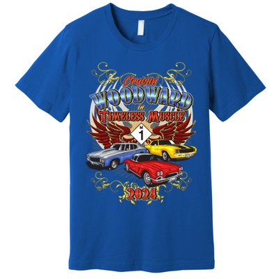 Cruisin Woodward In Timeless Muscle 2024 Premium T-Shirt