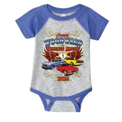 Cruisin Woodward In Timeless Muscle 2024 Infant Baby Jersey Bodysuit