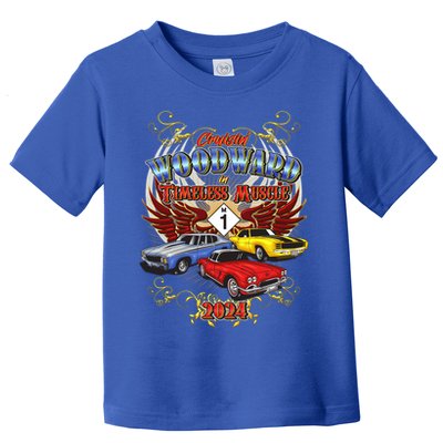 Cruisin Woodward In Timeless Muscle 2024 Toddler T-Shirt
