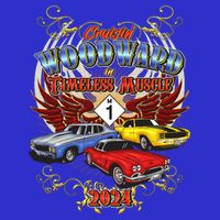Cruisin Woodward In Timeless Muscle 2024 Zip Tote Bag
