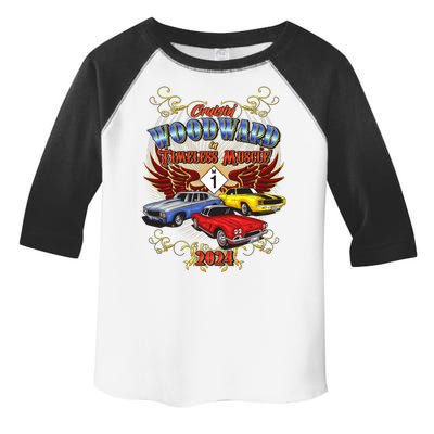 Cruisin Woodward In Timeless Muscle 2024 Toddler Fine Jersey T-Shirt