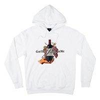 Classy Wine In Me Got That Josh In Me Funny Hoodie