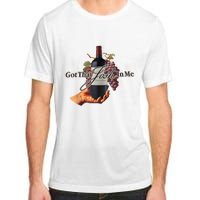 Classy Wine In Me Got That Josh In Me Funny Adult ChromaSoft Performance T-Shirt