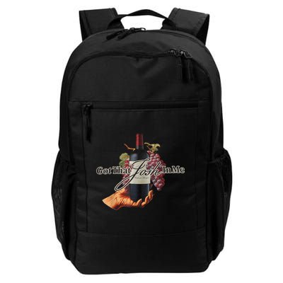 Classy Wine In Me Got That Josh In Me Funny Women Daily Commute Backpack