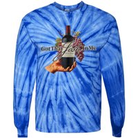 Classy Wine In Me Got That Josh In Me Funny Women Tie-Dye Long Sleeve Shirt