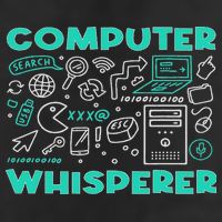 Computer Whisperer It Tech Support Geek Nerd Humor Adult Drive Performance Visor