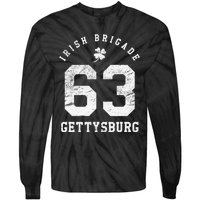 Civil War Irish Brigade Gettysburg Tie-Dye Long Sleeve Shirt