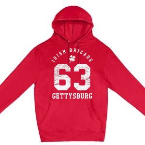 Civil War Irish Brigade Gettysburg Premium Pullover Hoodie