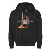 Classy Wine In Me Got That Josh In Me Funny Garment-Dyed Fleece Hoodie