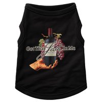 Classy Wine In Me Got That Josh In Me Funny Doggie Tank