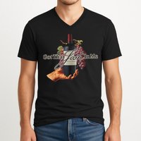 Classy Wine In Me Got That Josh In Me Funny V-Neck T-Shirt