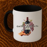 Classy Wine In Me Got That Josh In Me Funny Mug