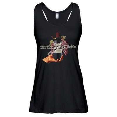 Classy Wine In Me Got That Josh In Me Funny Ladies Essential Flowy Tank