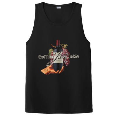 Classy Wine In Me Got That Josh In Me Funny PosiCharge Competitor Tank