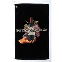 Classy Wine In Me Got That Josh In Me Funny Golf Towel