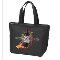 Classy Wine In Me Got That Josh In Me Funny Zip Tote Bag