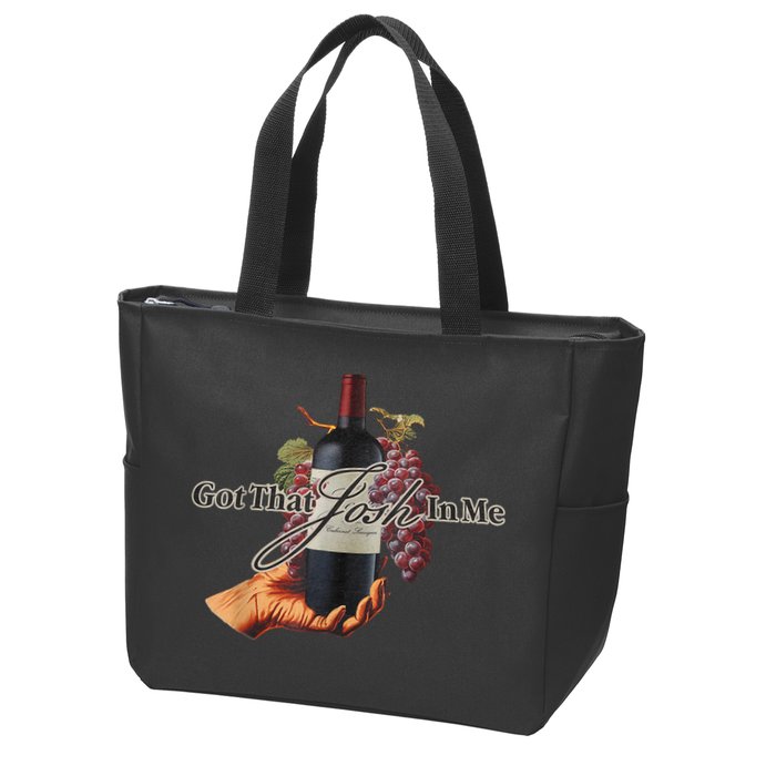 Classy Wine In Me Got That Josh In Me Funny Zip Tote Bag