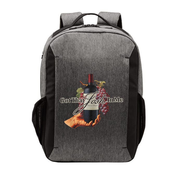 Classy Wine In Me Got That Josh In Me Funny Vector Backpack