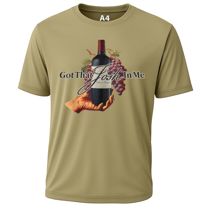 Classy Wine In Me Got That Josh In Me Funny Performance Shirt