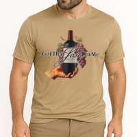 Classy Wine In Me Got That Josh In Me Funny Performance Shirt