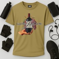 Classy Wine In Me Got That Josh In Me Funny Performance Shirt