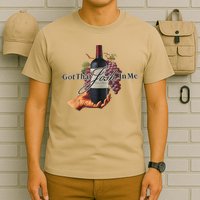 Classy Wine In Me Got That Josh In Me Funny T-Shirt