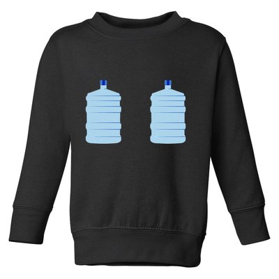 Cute Water Jug Boobs Funny Jugs Breast Boobies Titties Toddler Sweatshirt