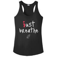 Creating Wonders Just Breathe Ladies PosiCharge Competitor Racerback Tank