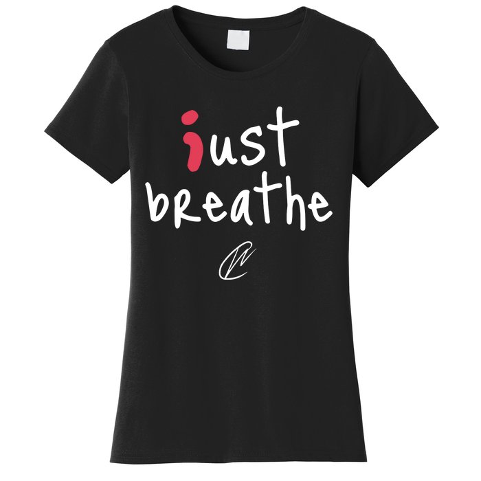 Creating Wonders Just Breathe Women's T-Shirt