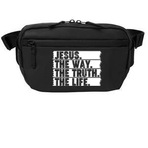 Christian Worship Jesus The Way Truth Life Bible Verse Faith Crossbody Pack