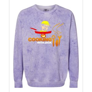 Cooking With Jack Colorblast Crewneck Sweatshirt