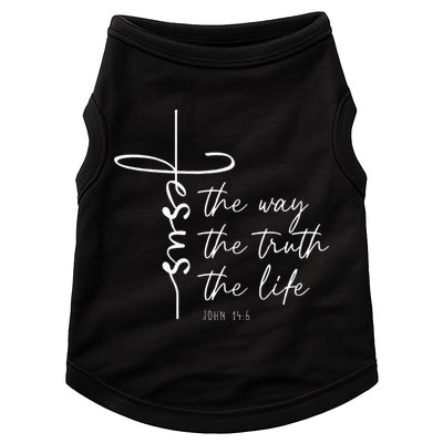 Christian Worship Jesus The Way Truth Life Doggie Tank