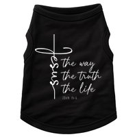 Christian Worship Jesus The Way Truth Life Doggie Tank