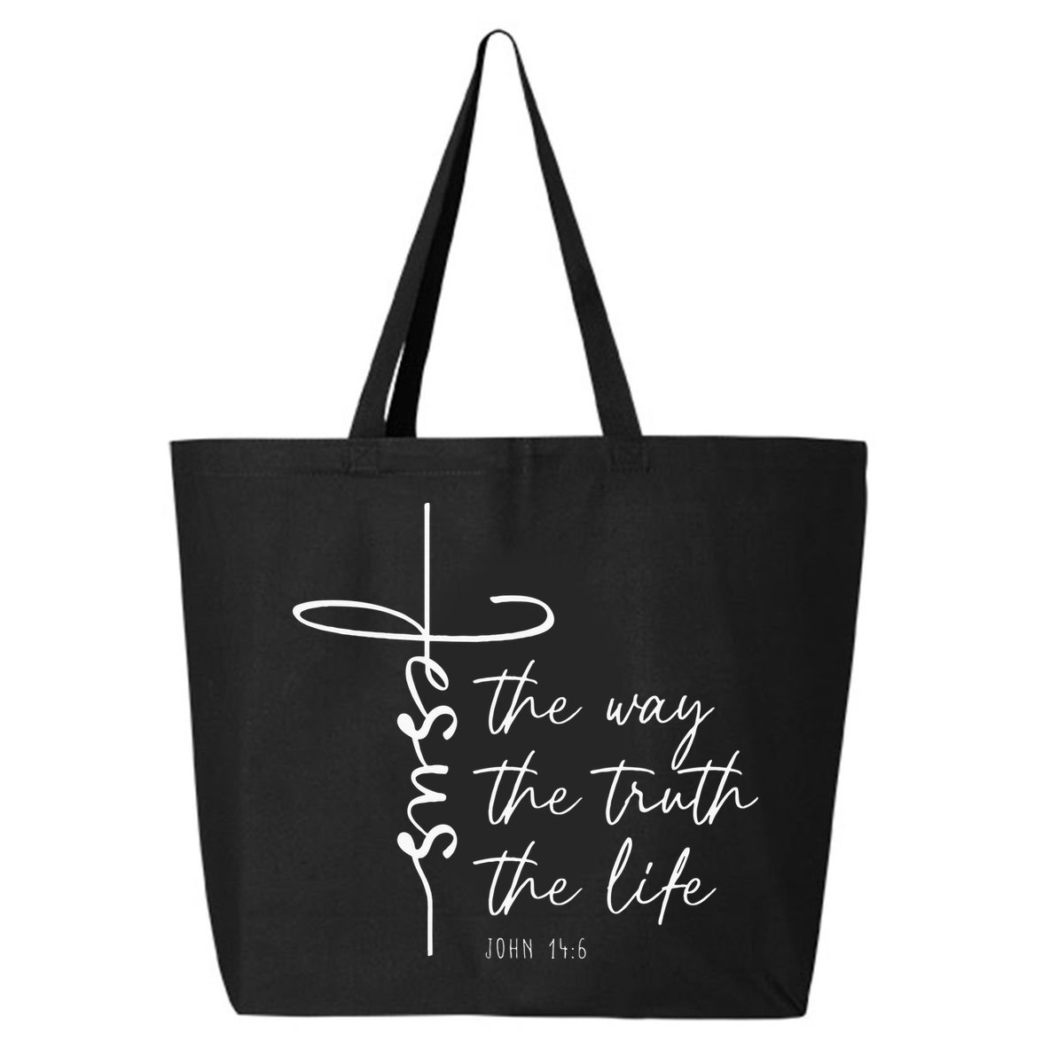 Christian Worship Jesus The Way Truth Life 25L Jumbo Tote