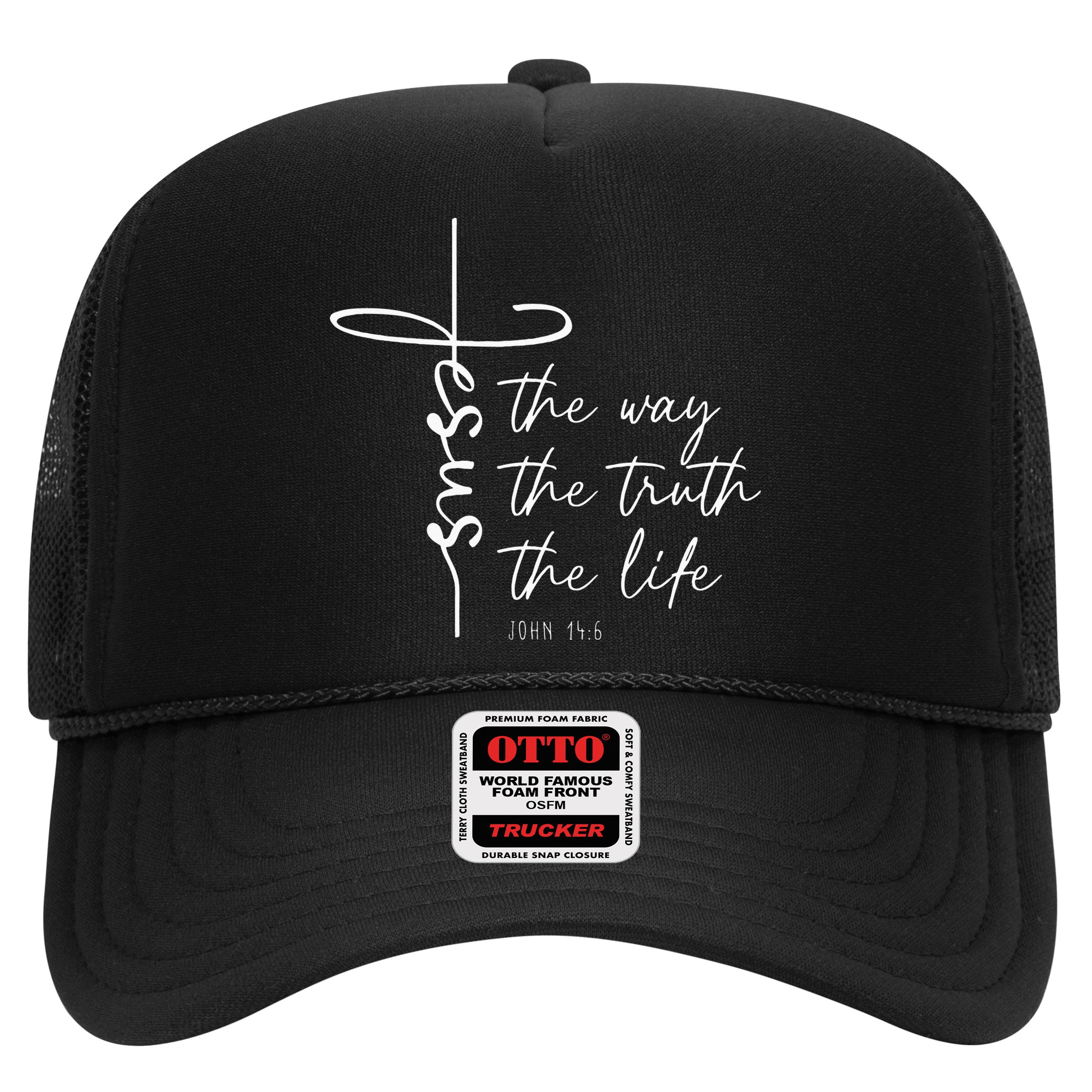 Christian Worship Jesus The Way Truth Life Hat