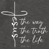 Christian Worship Jesus The Way Truth Life Vector Backpack