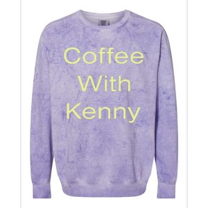 Coffee With Kenny Respond Right Here Colorblast Crewneck Sweatshirt