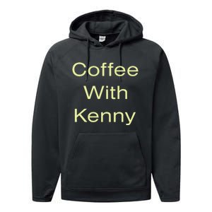 Coffee With Kenny Respond Right Here Performance Fleece Hoodie