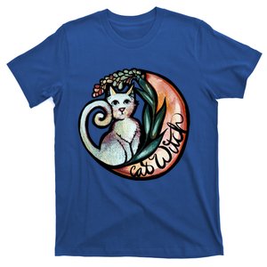 Cat Witch Kitty Cats Moon Witches Artwork Great Gift T-Shirt