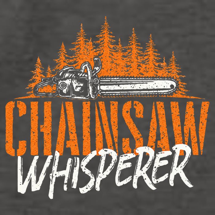 Chainsaw Whisperer Lumberjack Logger Woodworker Woodsman Vector Backpack
