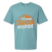 Chainsaw Whisperer Lumberjack Logger Woodworker Woodsman Sueded Cloud Jersey T-Shirt