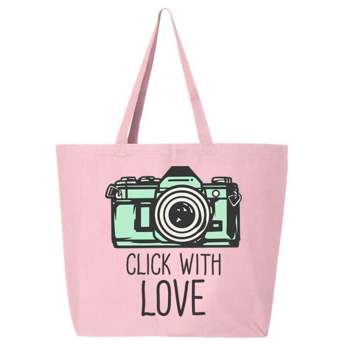 Click With Love With Camera 25L Jumbo Tote
