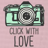 Click With Love With Camera 25L Jumbo Tote