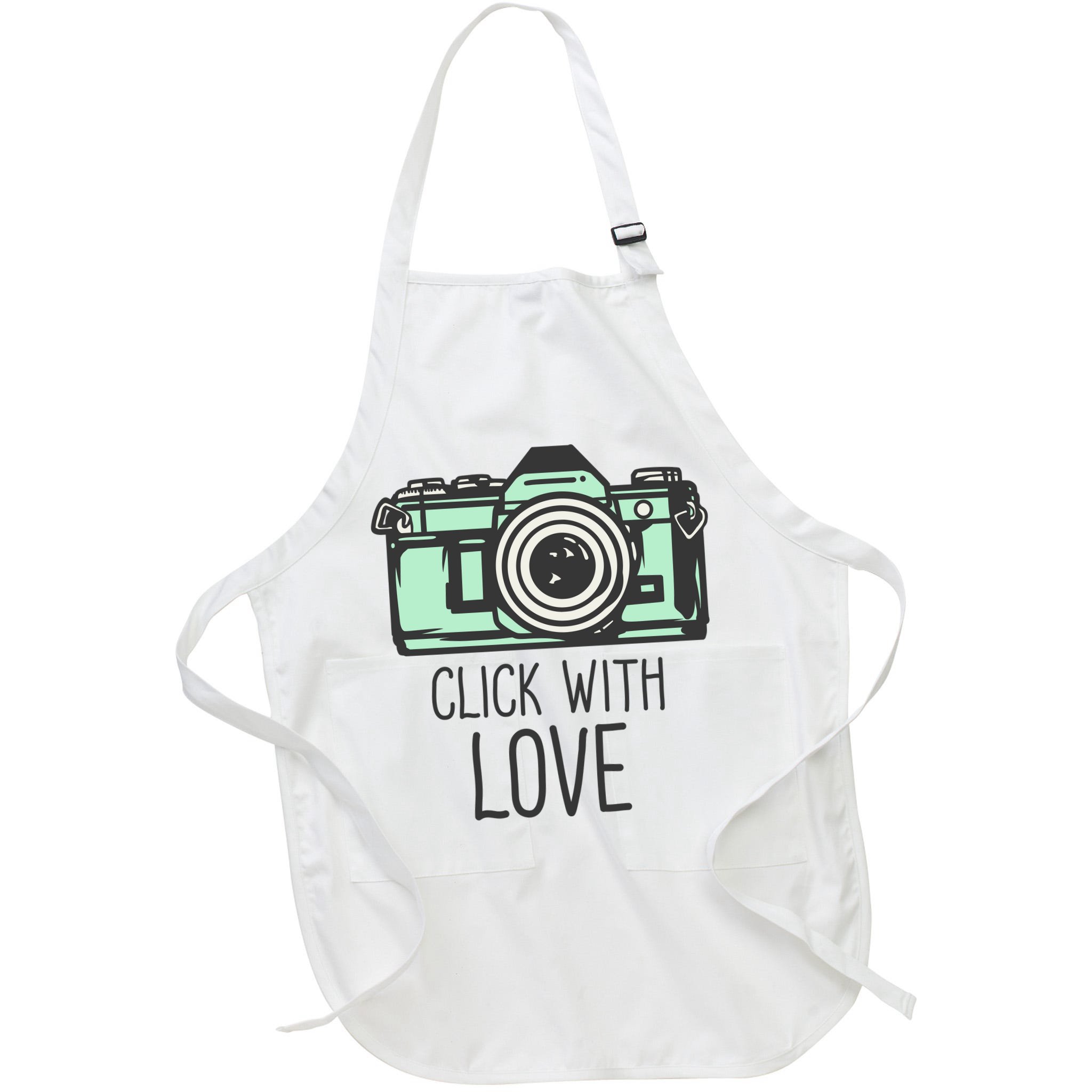Click With Love With Camera Apron