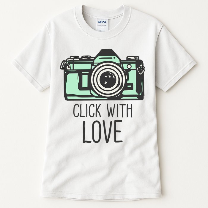 Click With Love With Camera Tall T-Shirt