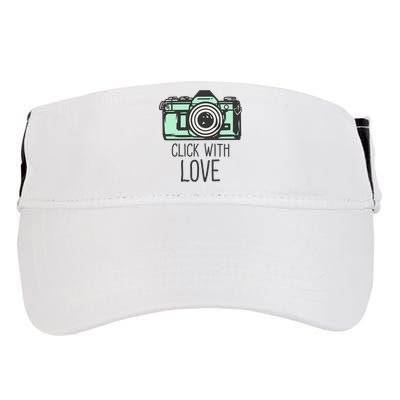 Click With Love With Camera Adult Drive Performance Visor