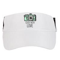 Click With Love With Camera Adult Drive Performance Visor
