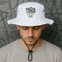 Click With Love With Camera Bucket Hat