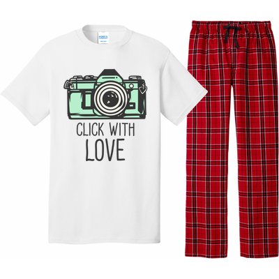 Click With Love With Camera Pajama Set