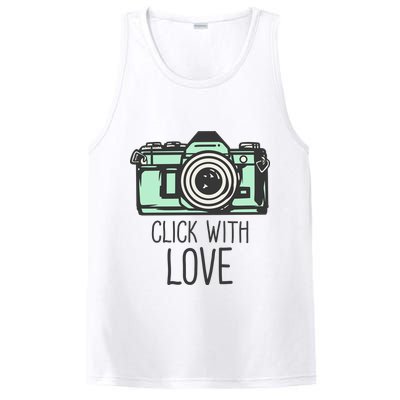 Click With Love With Camera PosiCharge Competitor Tank